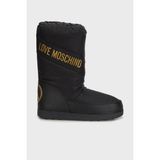 Love Moschino Logo Baskılı Kar Botu Bayan Kar Botu JA24032G0LISY000 - Siyah