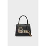 Love Moschino Logolu Çıkarılabilir Zincir Askılı Çanta Bayan Çanta JC4024PP1MKD0000 - Siyah