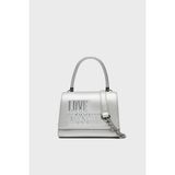 Love Moschino Logolu Çıkarılabilir Zincir Askılı Çanta Bayan Çanta JC4024PP1MKD196B - Gümüş