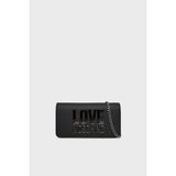 Love Moschino Logolu Çıkarılabilir Zincir Askılı Çanta Bayan Çanta JC5728PP0MKD000B - Siyah