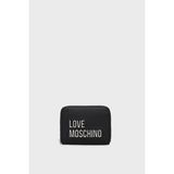 Love Moschino Logolu Fermuarlı Cüzdan Bayan Cüzdan JC5613PP1NKD000B - Siyah