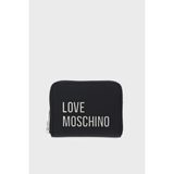 Love Moschino Logolu Fermuarlı Cüzdan Bayan Cüzdan JC5613PP1OKD000B - Siyah