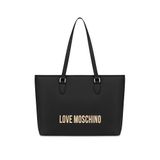 Love Moschino Logolu Sabit Çift Tutma Saplı Büyük Çanta Bayan ÇANTA JC4190PP1NKD0000