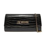 Love Moschino Omuz Çantası Croco JC4294PP0LKJ0000 - --Siyah