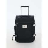 Love Moschino Siyah Çekçekli Kumaş Valiz Trolley Vıaggıo Nylon + Pu Grs Nero