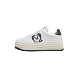Love Moschino -Siyah Deri Sneaker, 37, 5003184992, Beyaz, Kadın