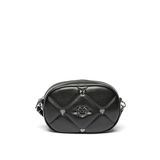 Love Moschino Siyah PU Çanta + Çıtçıt C. Tüfek, Siyah, One Size