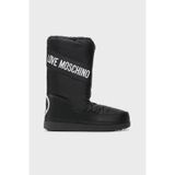 Love Moschino Suya Dayanıklı Logolu Büzgülü Kar Botu Bayan KAR BOTU JA24032G1HISA000