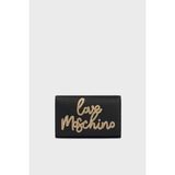 Love Moschino Taşlı Logolu Zincir Askılı Çanta Bayan Çanta JC4055PP1MLH100A - Siyah