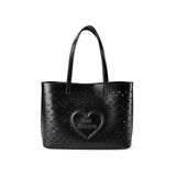 Love Moschino Tote Çanta Siyah, Standart, LVM-JC4289PP0OKK0, black, Kadın