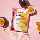 Love Nature Organik Çarkıfelek Meyvesi Çekirdeği Yağı Içeren Jel Yüz Maskesi - 10 ml - 45133 - HBC4989385476957
