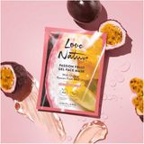 Love Nature Organik Çarkıfelek Meyvesi Çekirdeği Yağı Içeren Jel Yüz Maskesi