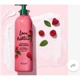 Love Nature Organik Nane ve Ahududu Özlü Enerji Verici Vücut Losyonu