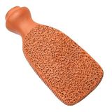 LOVE PUMICE Natural Ponza Taşı Ayaklar için - 2 Taraflı Terra Cotta Ayak Temizleyici, Profesyonel Peeling Kil Taşı Ayaklar Eller Vücut Bakımı - Ayaklar için Ponza Taşı Nasır Çıkarıcı ve Ölü Deri