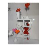 LOVE RAF 45 cmkahve köşesi Sevgililer Günü Anneler GünüYılbaşı HediyesiAKSESUARLAR DAHİL DEGİLDİR