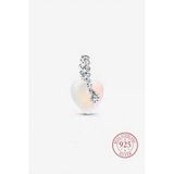 Lovecharm S925 Kayan Yıldız Ve Kalp Sallantılı Charm