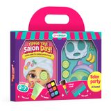 LoveDabble Pretend Play Kozmetik ve Makyaj Seti | Yippie Yay! Salon Günü Kız Makyaj Oyuncakları | Kızlar ve Çocuklar için Doğum Günü Hediyesi | 3 4 5 6 7 Yaş İçin | 18 Parça Kız Makyaj Oyuncakları |