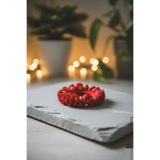 Lovely butik BÜZGÜLÜ KUMAŞ SCRUNCHİE LASTİK SAÇ TOKASI / ÇOCUK SAÇ AKSESUARI