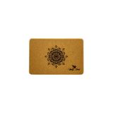 Lovelybird Yoga Bloğu, Mantar Malzeme, Mandala Desenli, Meditasyon ve Yoga için