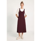 Lovelyİstanbul T-shirt Elbise İkili Modal Takım LNT0038 MÜRDÜM