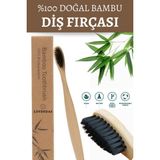 Lovendas Bambu Diş Fırçası Orta Sertlikte Dupont Kıl Ucu ile Doğal Temizlik 1 Adet