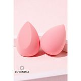 Lovendas Doğal Tekli Profesyonel Armut Makyaj Süngeri - Uzun Ömürlü
