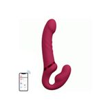 Lovense Lapis Uygulama Kontrollü Titreşimli Straplez Strapon Yapay Penis