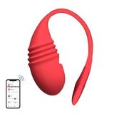 Lovense Vulse App-Controlleds Thrusting & Vibrating Egg Vibratör