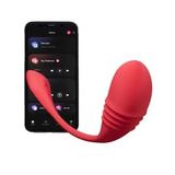 Lovense Vulse Telefon Kontrollü Giyilebilir İtme Hareketli Vibratör