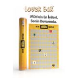 Lover Box IMDb En İyi 100 Film Kazı Kazan Posteri, Sinema Severler için Özel Tasarım, Premium Kalite