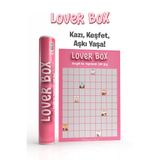 Lover Box Kazı Kazan Poster, Sevgiliyle Yapılacak 100 Eğlenceli Aktivite, Premium Kalite, Koruyucu Kaplama
