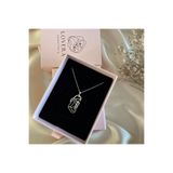 Lovera Jewellery 925 Ayar Gümüş Sertifikalı Anne Ve Bebek Kolye