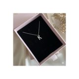 Lovera Jewellery 925 Ayar Gümüş Sertifikalı K Harfli Harf Kolye
