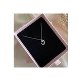 Lovera Jewellery 925 Ayar Gümüş Sertifikalı Vav Kolye
