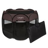 Love's cabin Evcil Hayvan Yavrusu Köpek Oyun Parkı, Küçük Köpek Çadır Kasaları Kafesi İç/Dış Mekan, Köpek ve Kedi için Taşınabilir Oyun Parkı, Taşıma Çantalı Katlanabilir Pop Up Köpek Kulübesi Oyun