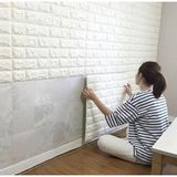 Lovesta Home 3D Tuğla Desenli Kendinden Yapışkanlı Duvar Paneli 58X38 cm