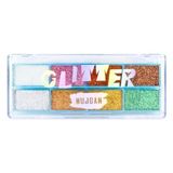Lovesta Home 8 Renk Yaz Glitter Far Paleti - 2'li Set - çok renkli