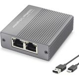 Lovesta Home Gigabit Ethernet Switch 4 Port Type C Güç Girişli Gri HDX1413