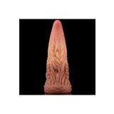 Lovetoy 25 Cm 10'' Dual Layered Platinum Silicone Tongue Dildo