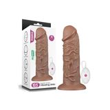 LOVETOY 28 Cm Gerçekçi Kalın Anal Fisting Melez Titreşimli Dildo
