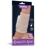 Lovetoy Drip Knights Titreşimli Penis Kılıfı Beyaz