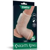 Lovetoy Drip Knights Titreşimli Testis Ve Penis Kılıfı Beyaz