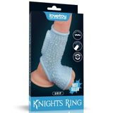 Lovetoy Drip Knights Titreşimli Testis Ve Penis Kılıfı Mavi