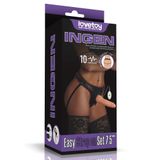 Lovetoy Easy Kumandalı Titreşimli Strapon Set 19 Cm Dildo