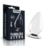 Lovetoy Flawless Clear Ultra Büyük Boy Silikon Anal Plug Butt Plug