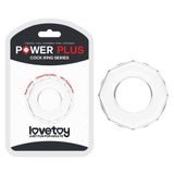 Lovetoy Power Plus Şeffaf Penis Halkası