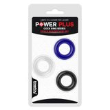 Lovetoy Power Plus Üçlü Penis Halkası Seti Geciktirme Ve Ekstra Sertlik İçin Penis Yüzüğü