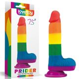 Lovetoy Prider 19.5 Cm Testisli Dildo Vantuzlu Yapay Penis
