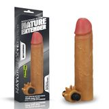 Lovetoy Revolutionary 5Cm Uzatmalı Titreşimli Penis Kılıfı Koyu Ten