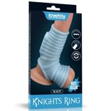 Lovetoy Wave Knights Titreşimli Testis Ve Penis Kılıfı Mavi